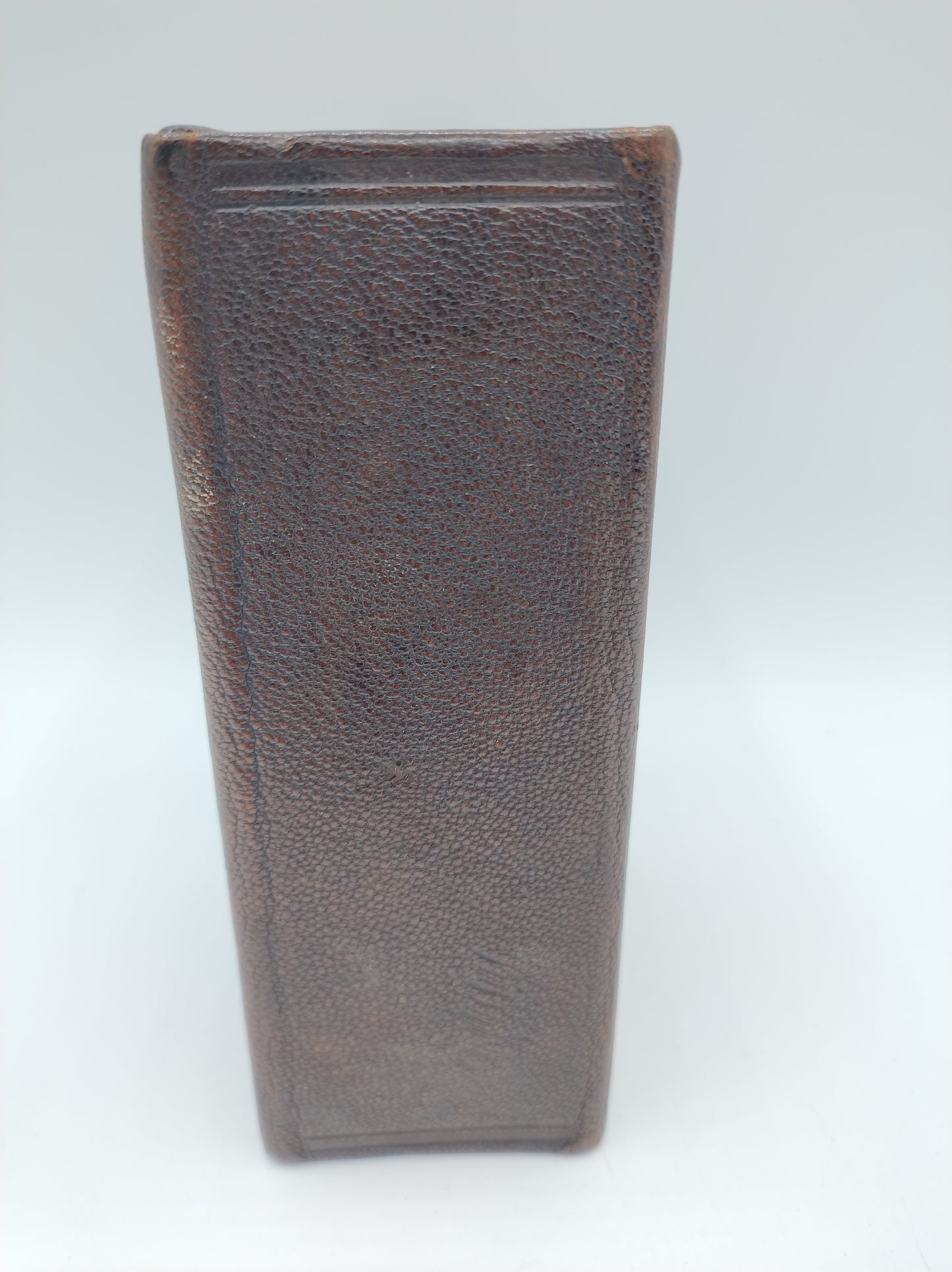 Bible with silver snap lock, 1909
