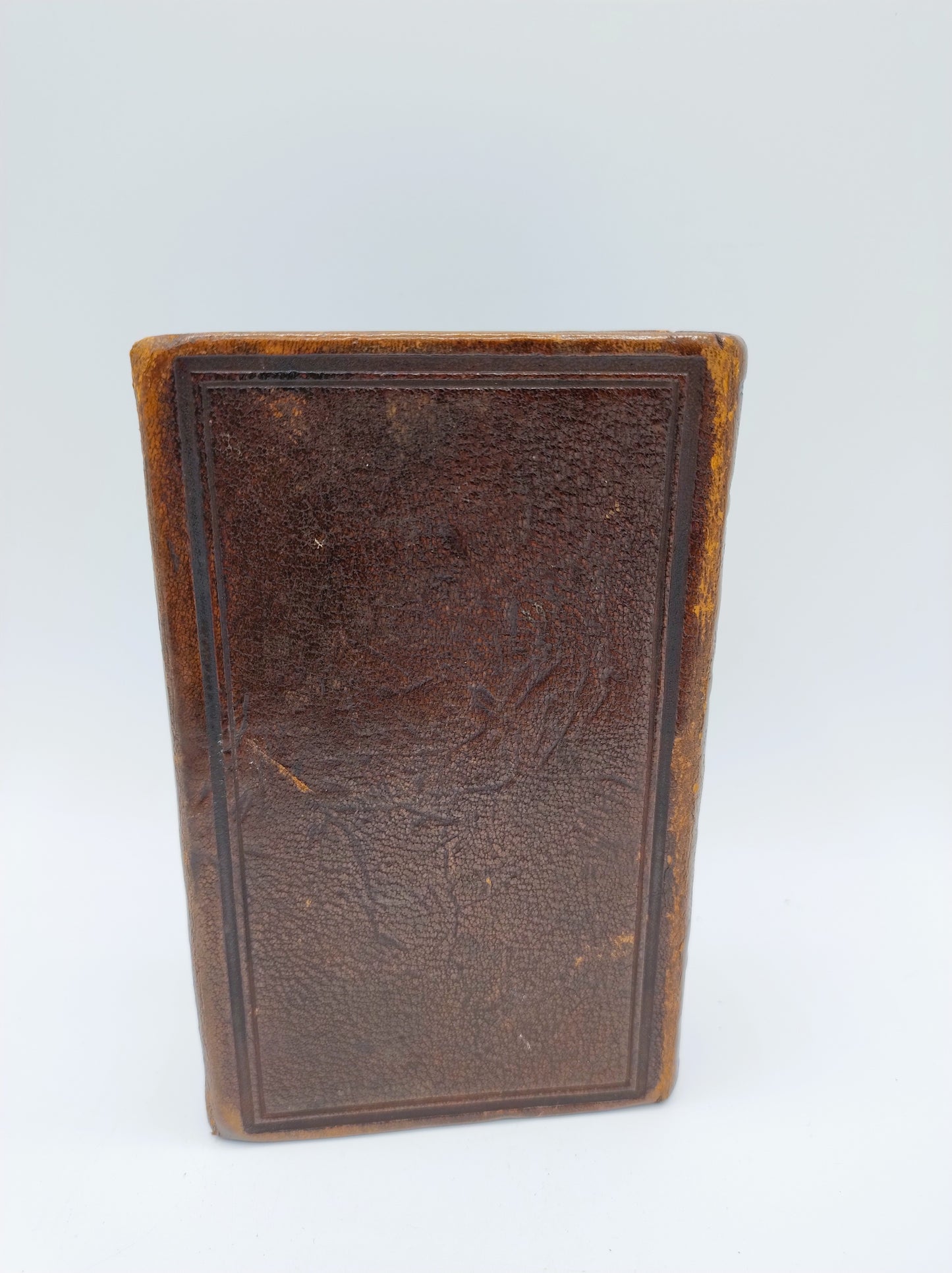 Bible with silver snap lock, 19th century