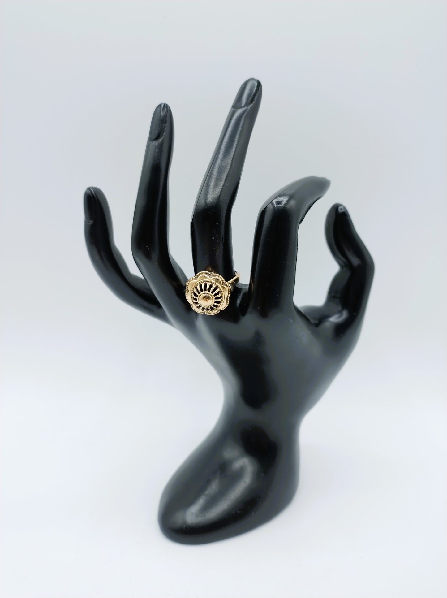 Gold ring, 14 carat, 18.5 mm