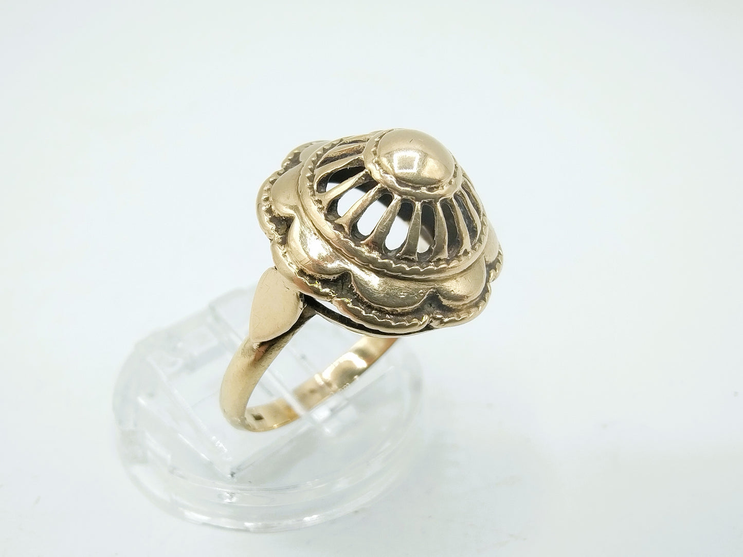 Gold ring, 14 carat, 18.5 mm