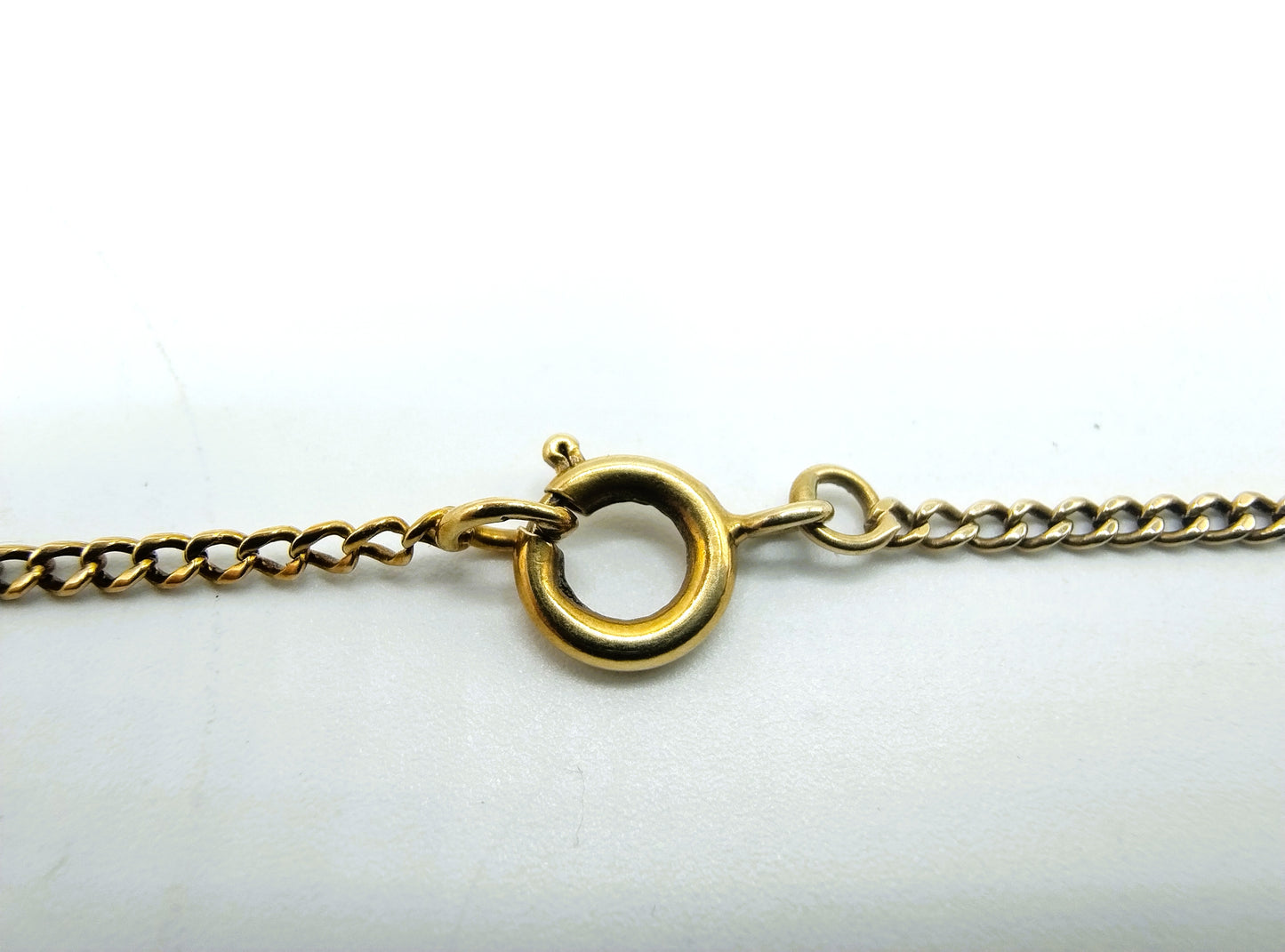 Gold gourmet chain, 14 carat, 53 cm
