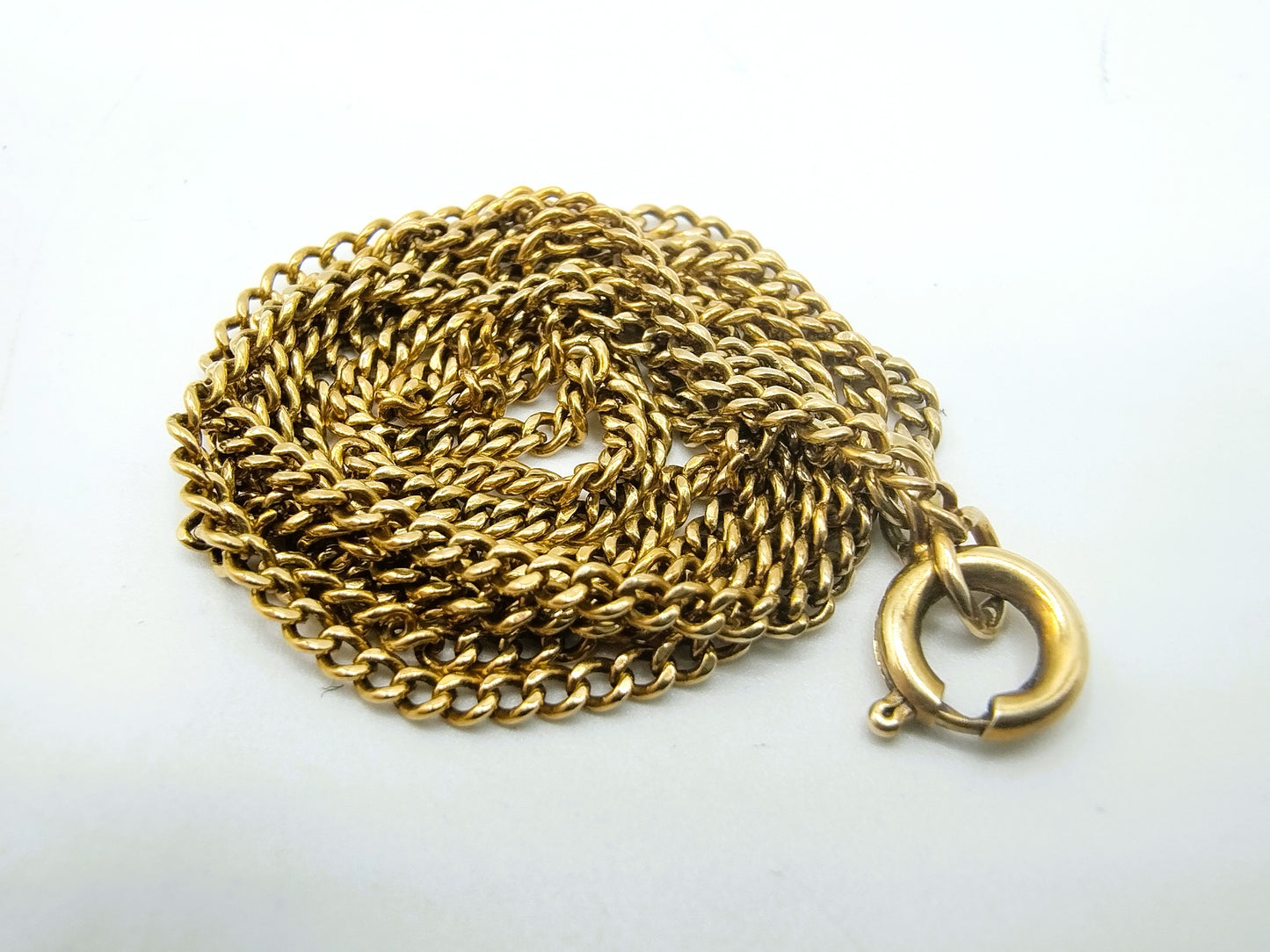 Gold gourmet chain, 14 carat, 53 cm