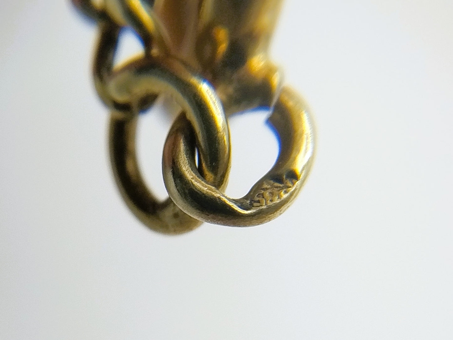 Gold gourmet chain, 14 carat, 53 cm