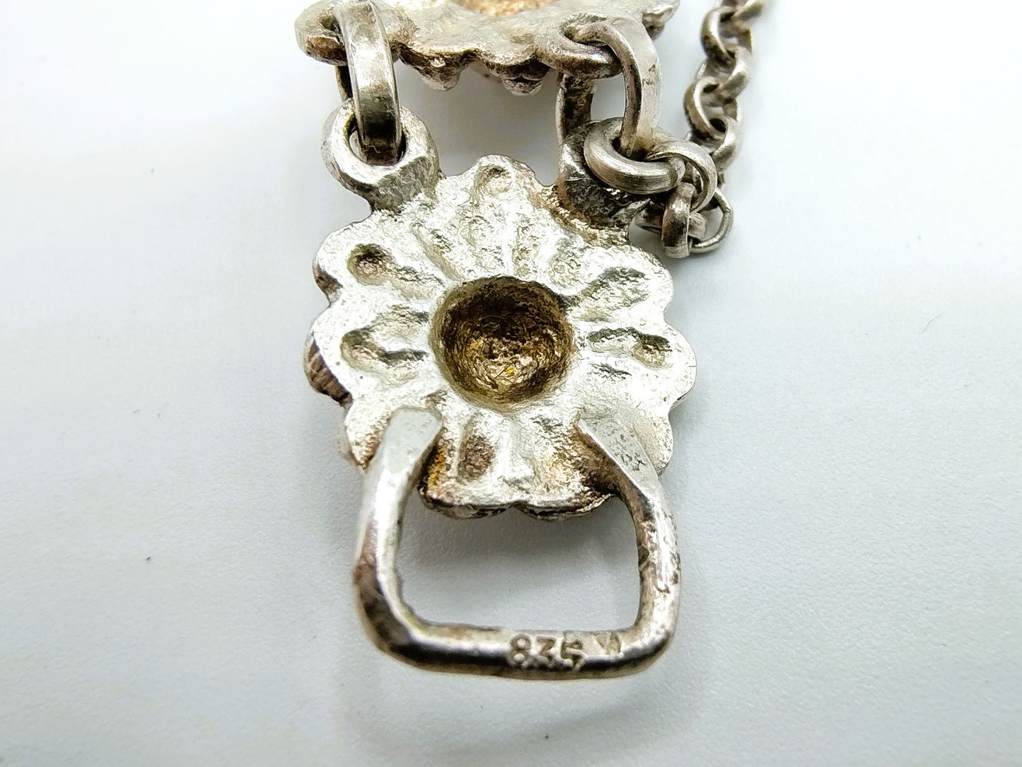 Silberne Damenuhr, Kaiserstunde, 15 cm.