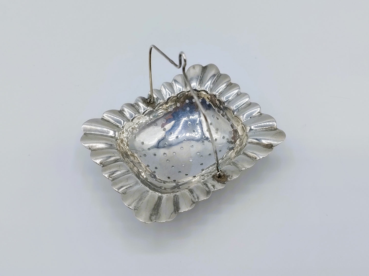 Zilveren theezeefje, H.A. van der Put, Alkmaar, ca. 1850