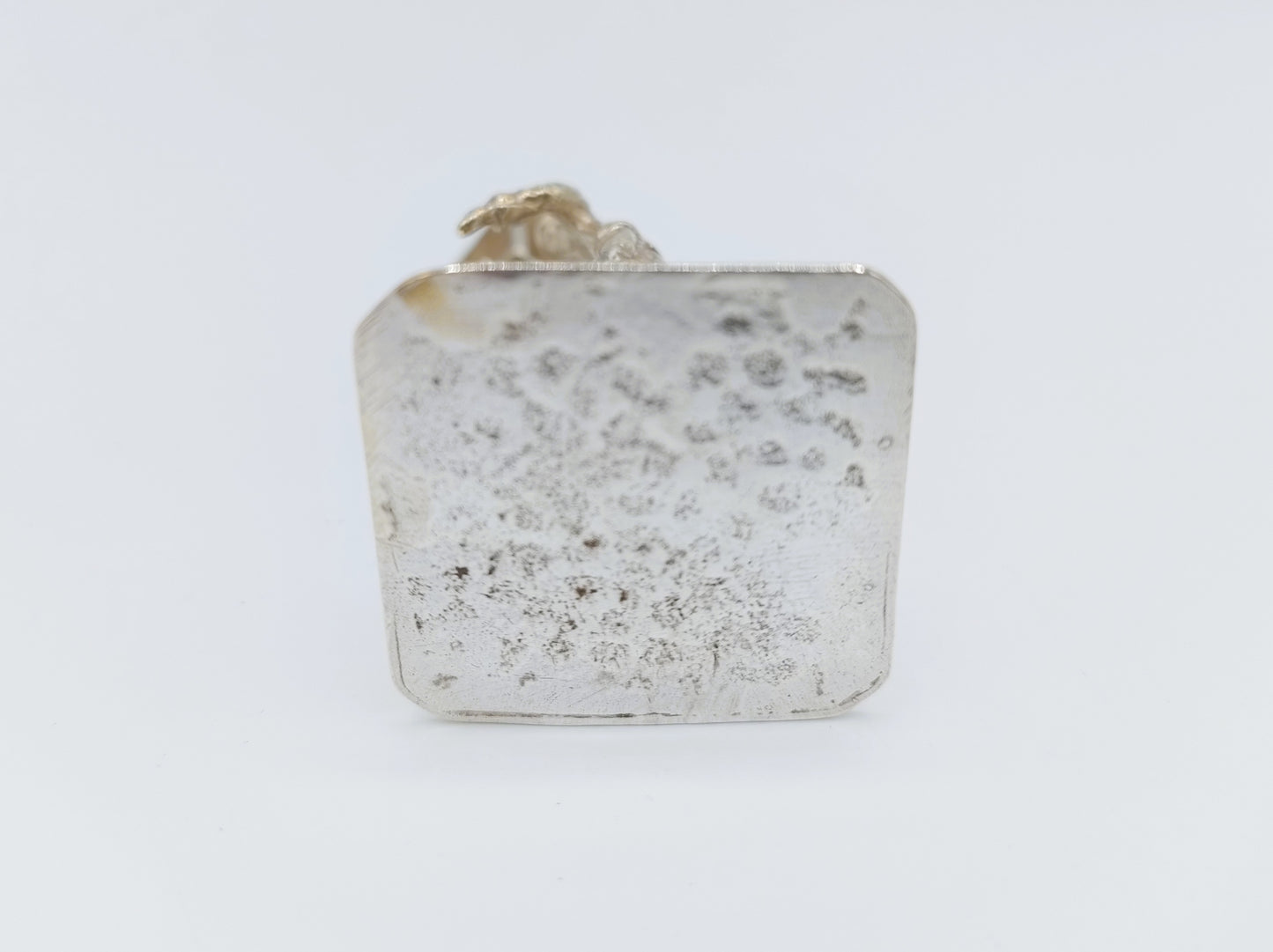 Silberne Miniatur, Laternenfeuerzeug, CB Bos, Zandvoort