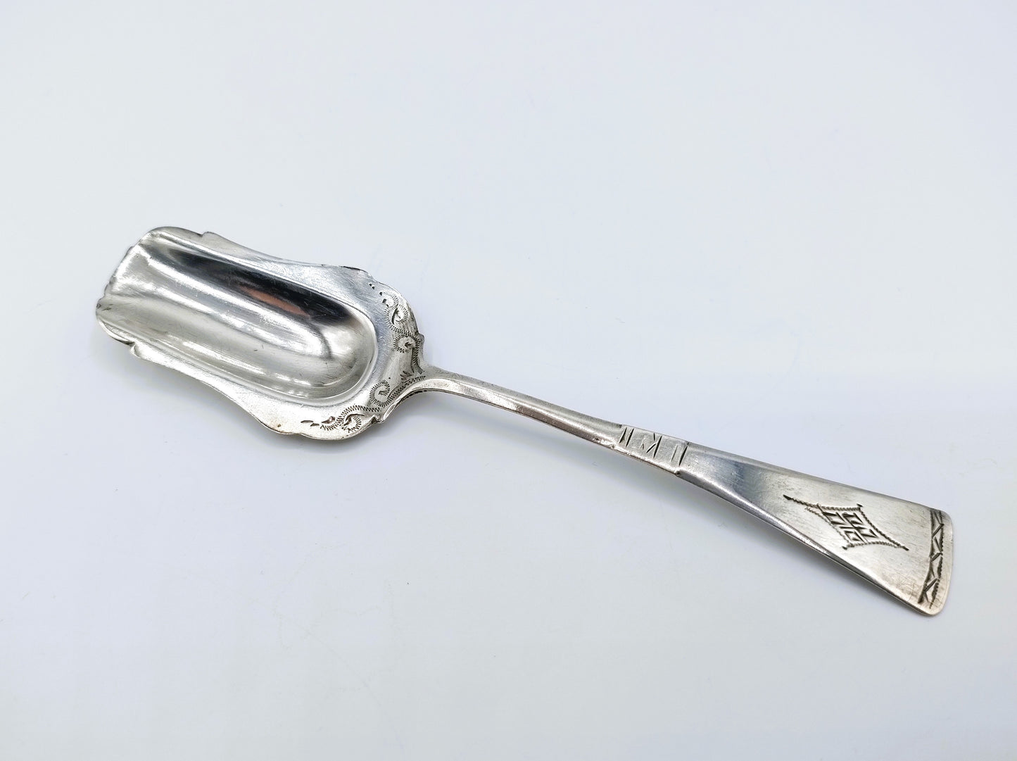 Zilveren suikerlepel, Gebr. Huisman, Schoonhoven, 1927