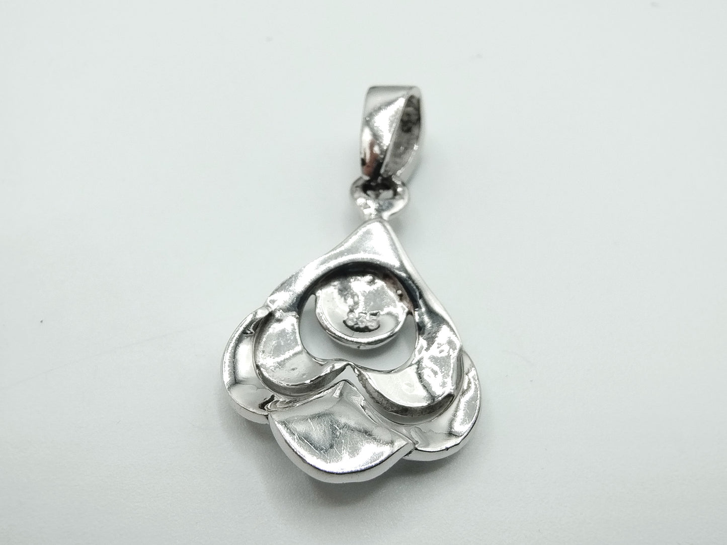 Silver pendant with marcasite, 835