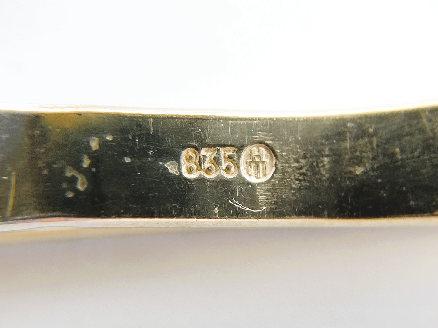 Silberne Krawattenklammer, 835