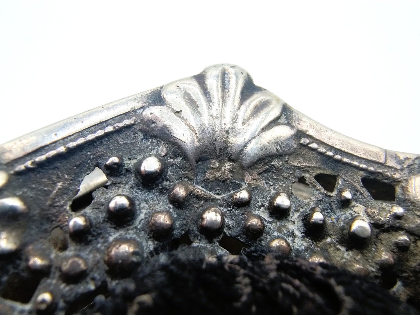 Silver purse clasp on a jasseron chain, W. Kooiman Jzn, Schoonhoven, 1861
