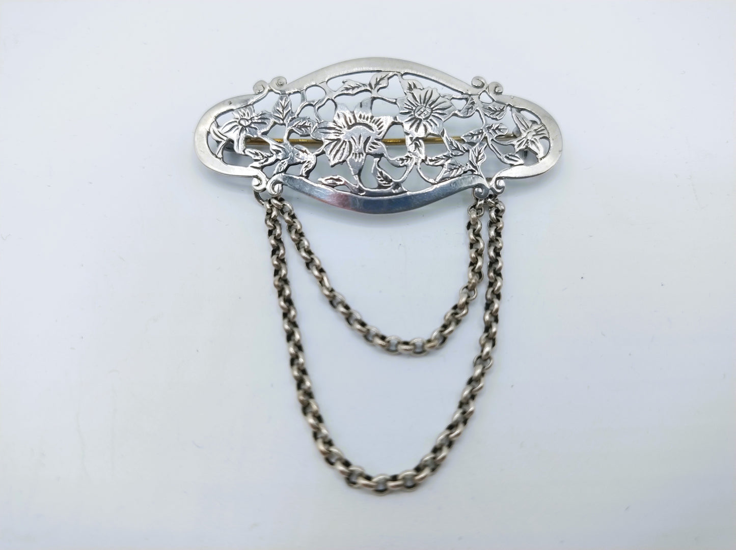 Silver brooch, Niekerk, Schoonhoven, 20th century