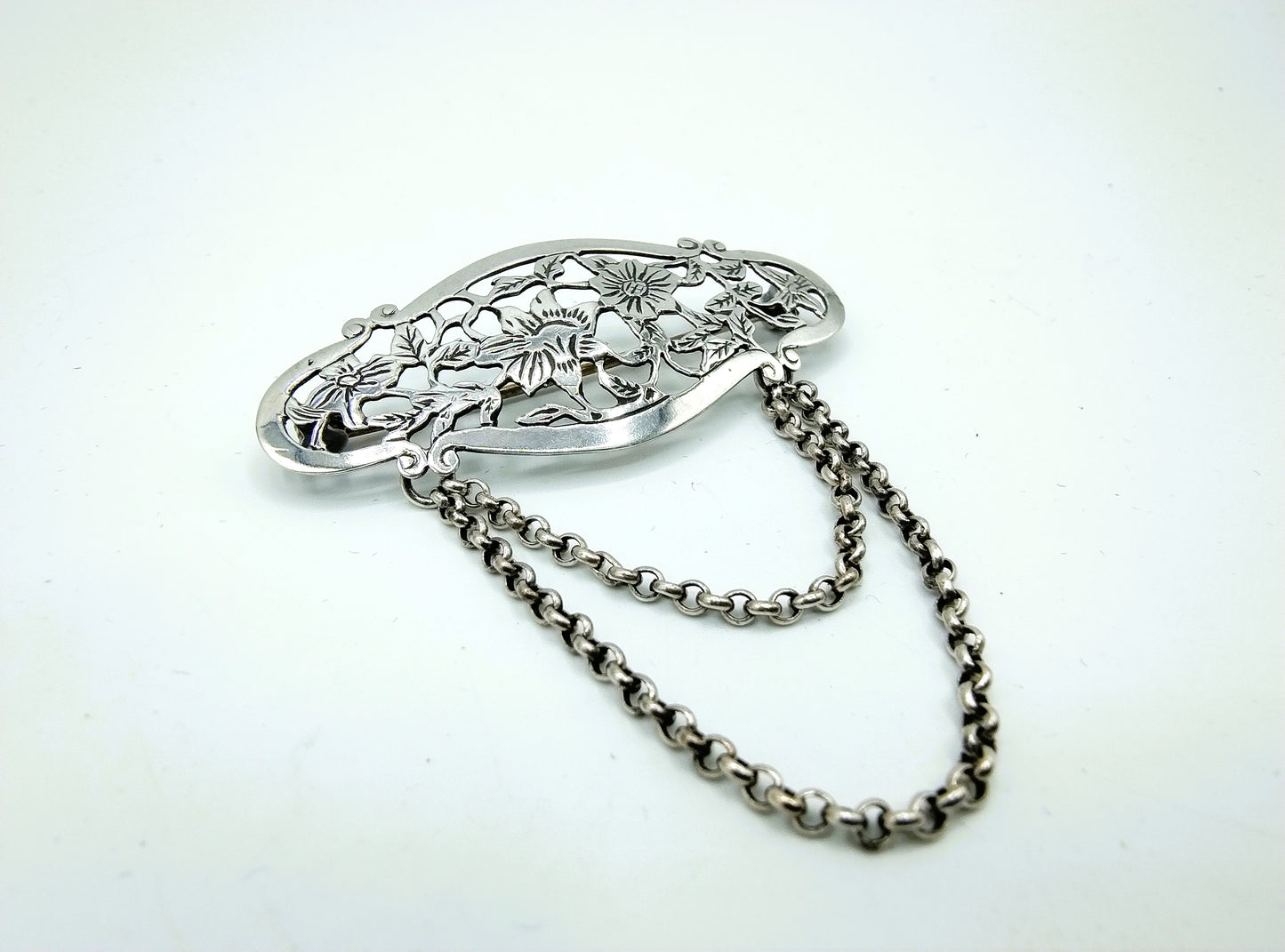 Silver brooch, Niekerk, Schoonhoven, 20th century