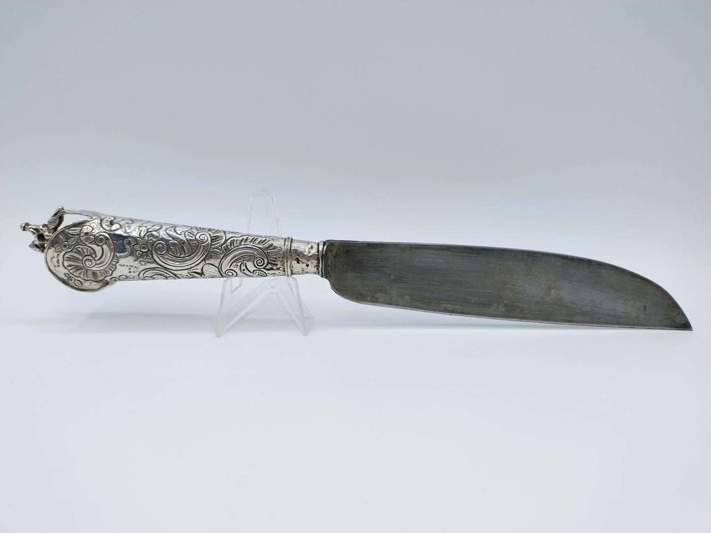 Knife with silver handle, Friesland (?, 18th century.