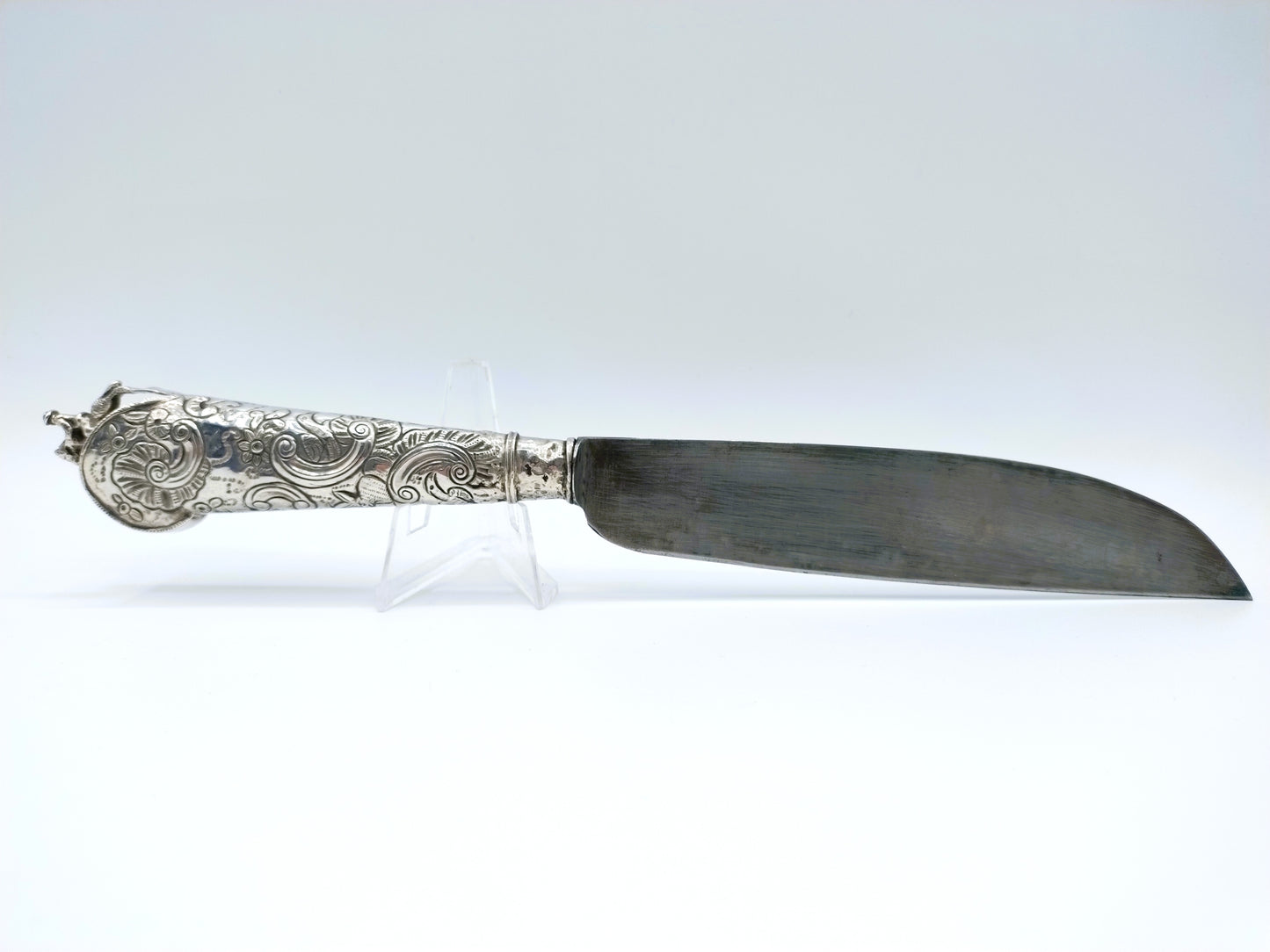 Knife with silver handle, Friesland (?, 18th century.