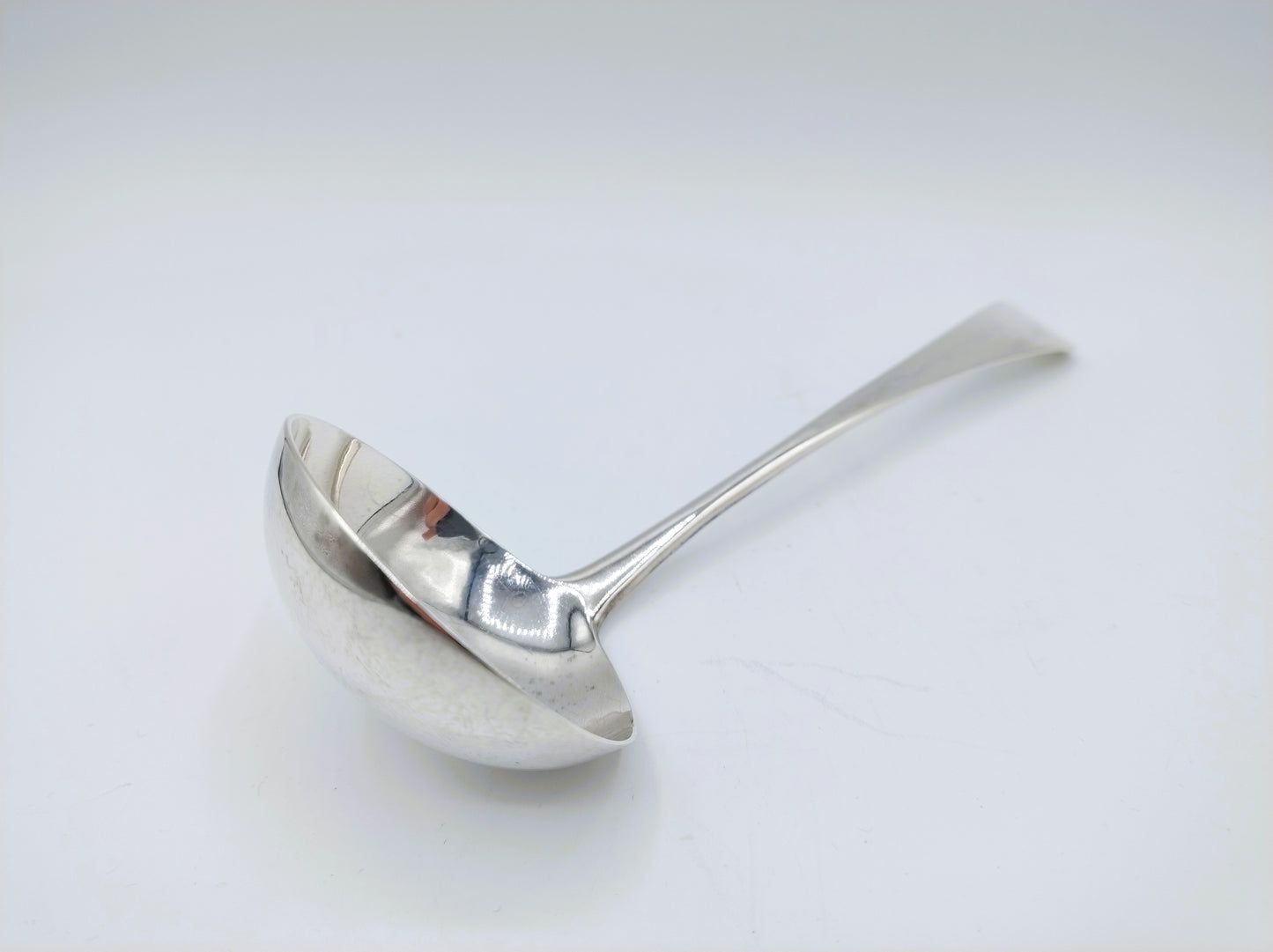Silver sauce spoon, Peter, Ann & William Bateman, London, 1800