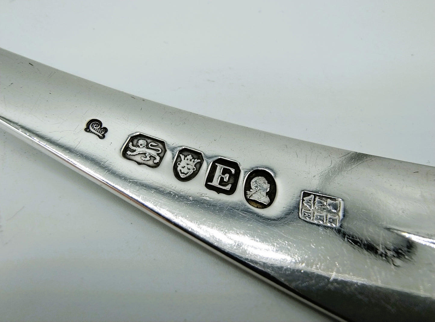Silver sauce spoon, Peter, Ann & William Bateman, London, 1800