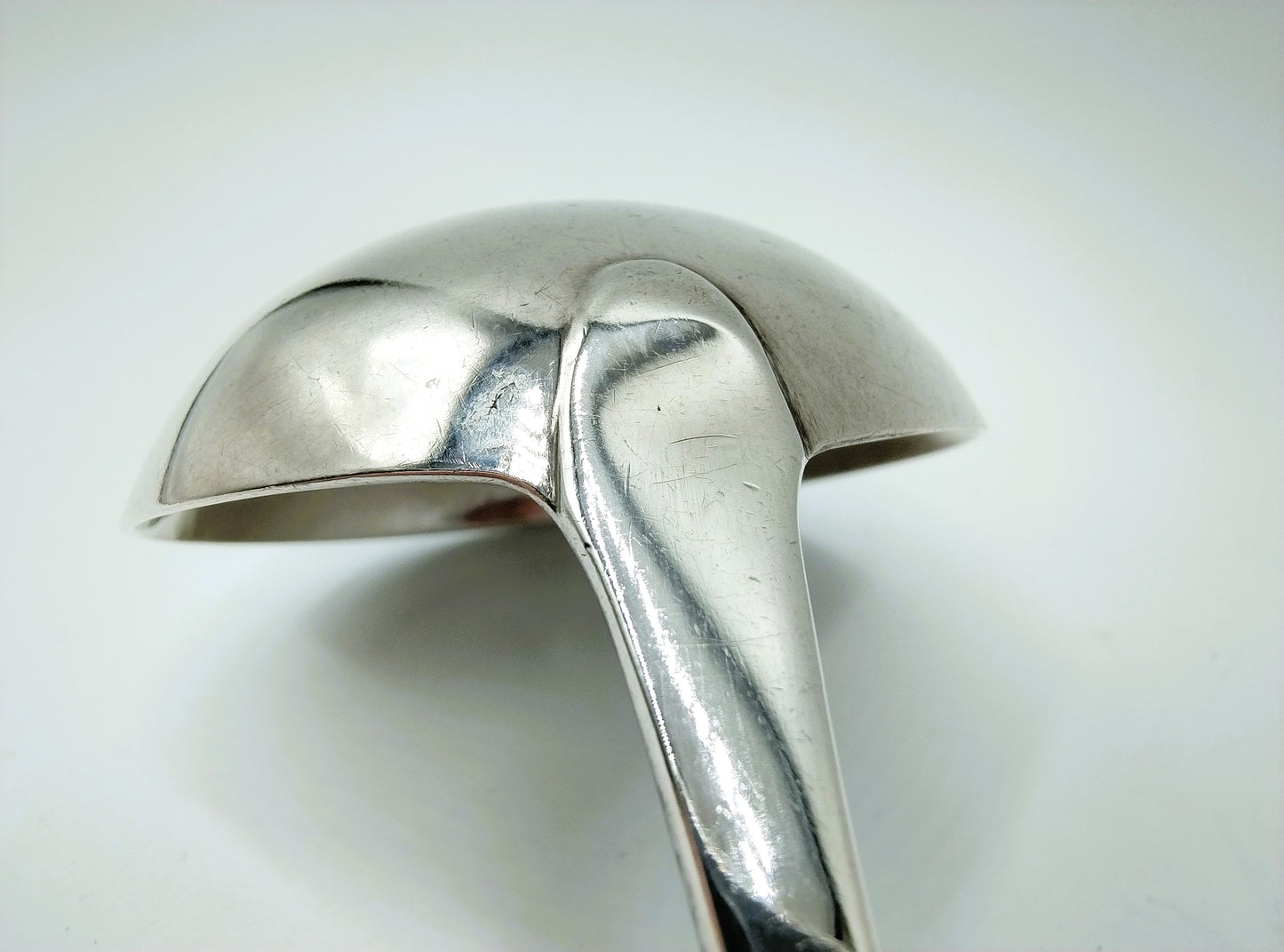 Silver sauce spoon, Peter, Ann & William Bateman, London, 1800