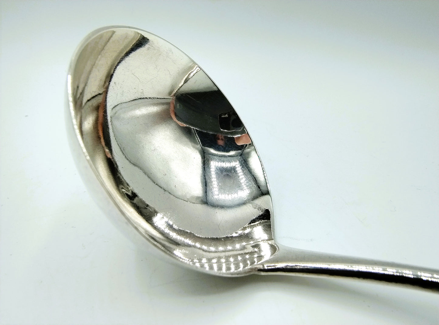 Silver sauce spoon, Peter, Ann & William Bateman, London, 1800