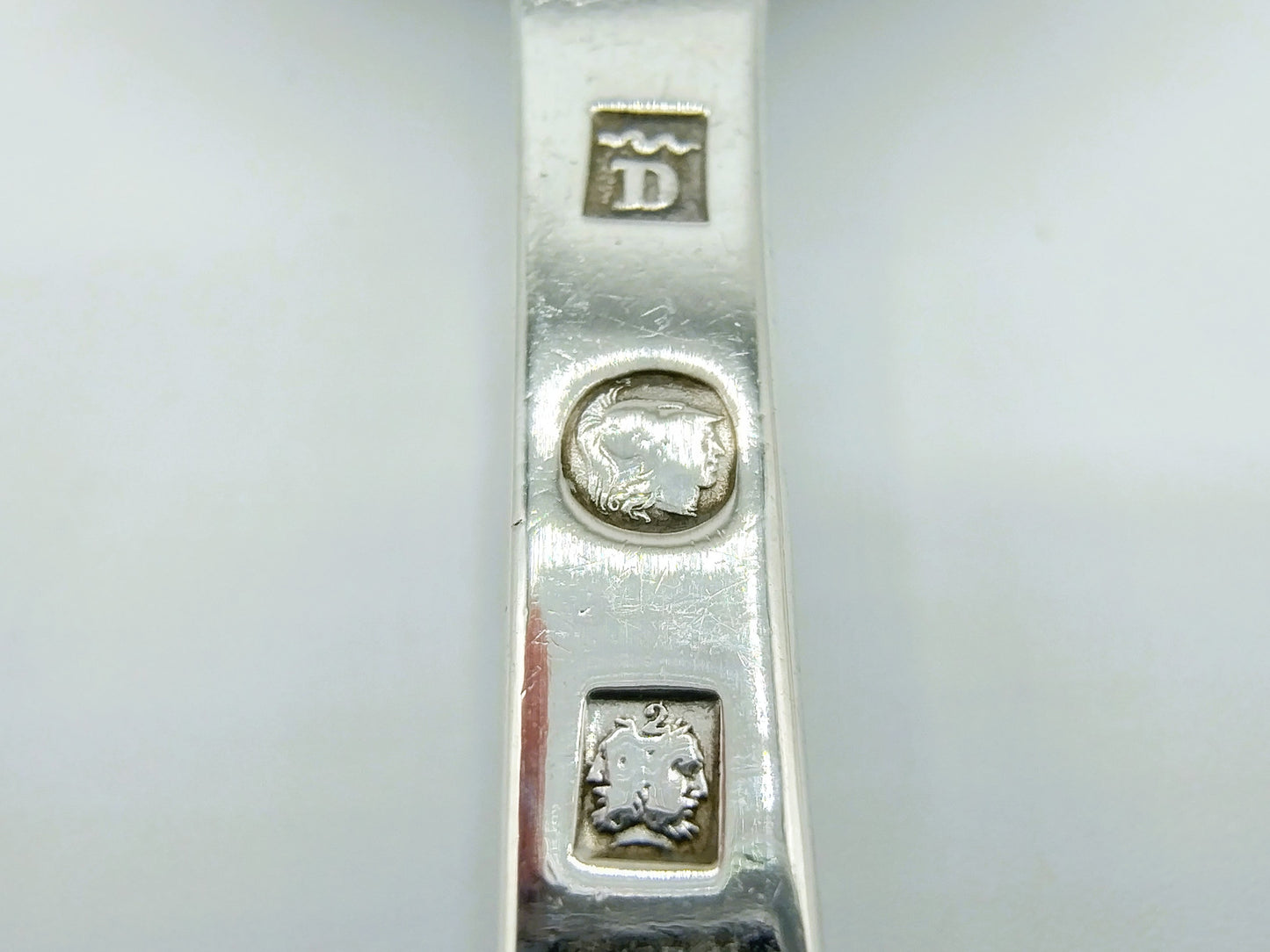2 Zilveren lepels, Delheid Fréres, Brussel, België, ca. 1850