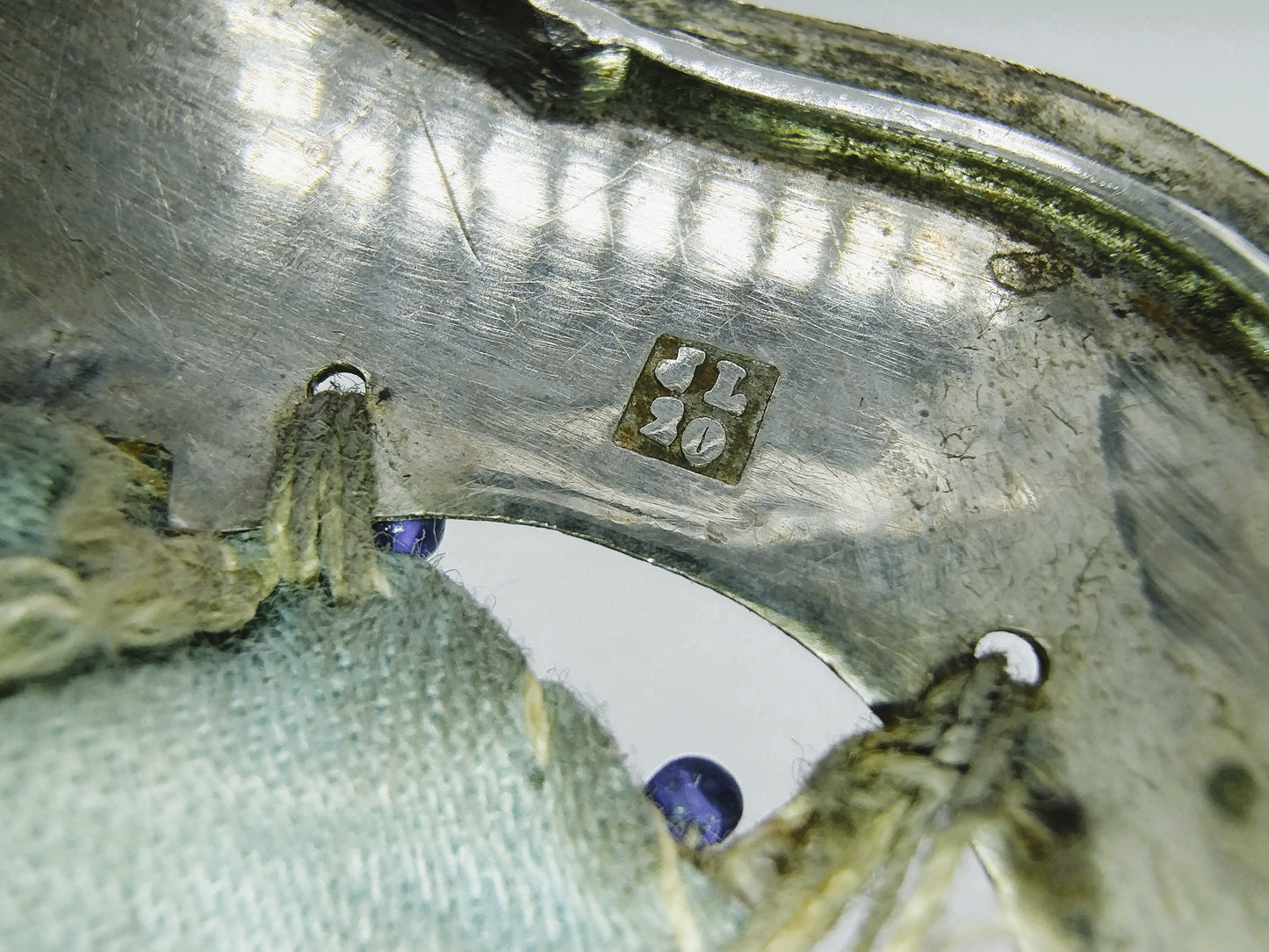 Silver purse clasp, JJ Lazonder, Schoonhoven, 1873