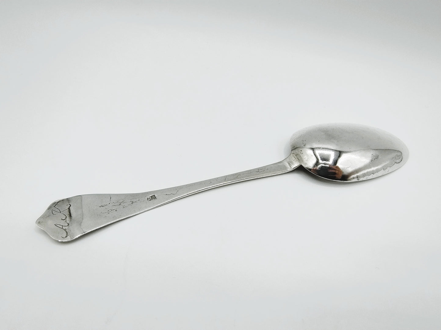 Zilveren lepel, J. van Giffen, Groningen, Ca. 1775