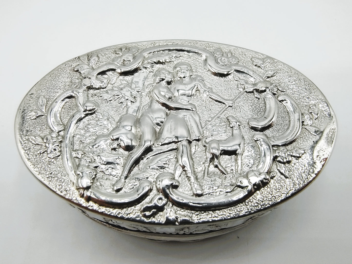 Zilveren snuifdoos, C. van Hoek, Amsterdam, 1802