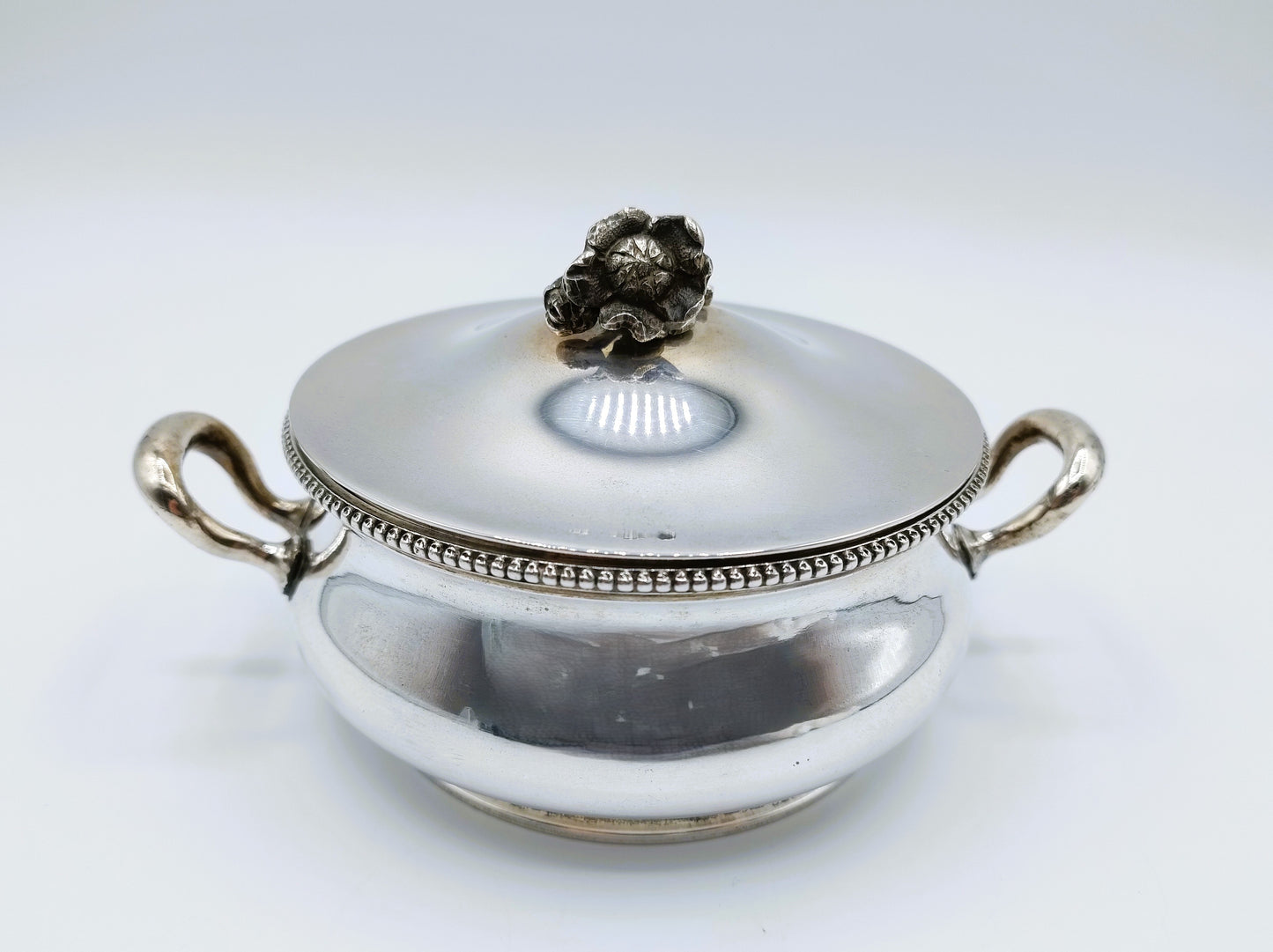 Zilveren suikerpot, Würbel & Czokally, Wenen, ca. 1900