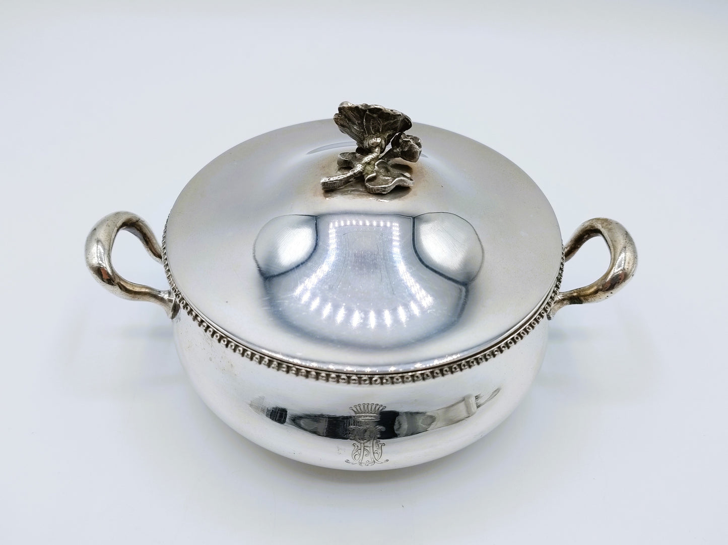 Zilveren suikerpot, Würbel & Czokally, Wenen, ca. 1900