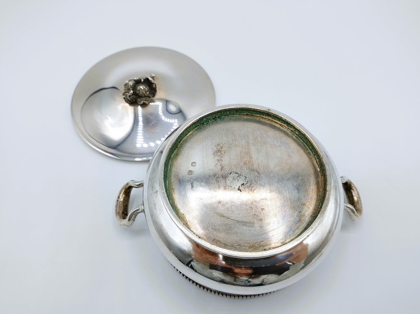 Zilveren suikerpot, Würbel & Czokally, Wenen, ca. 1900