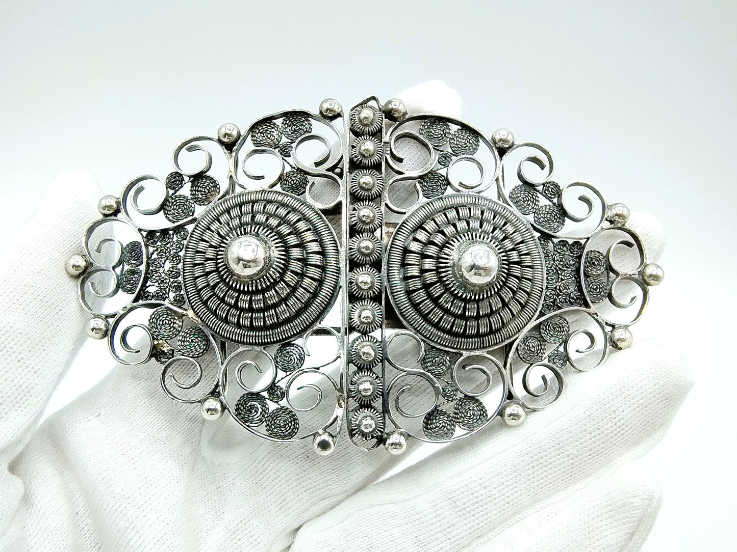 Zeeland silver apron lock, 19th century