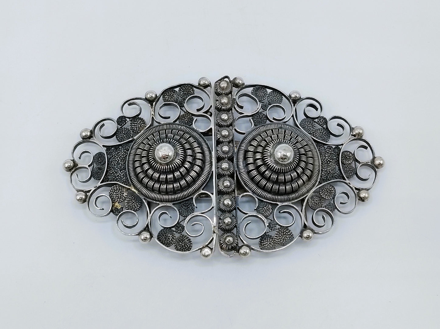 Zeeland silver apron lock, 19th century