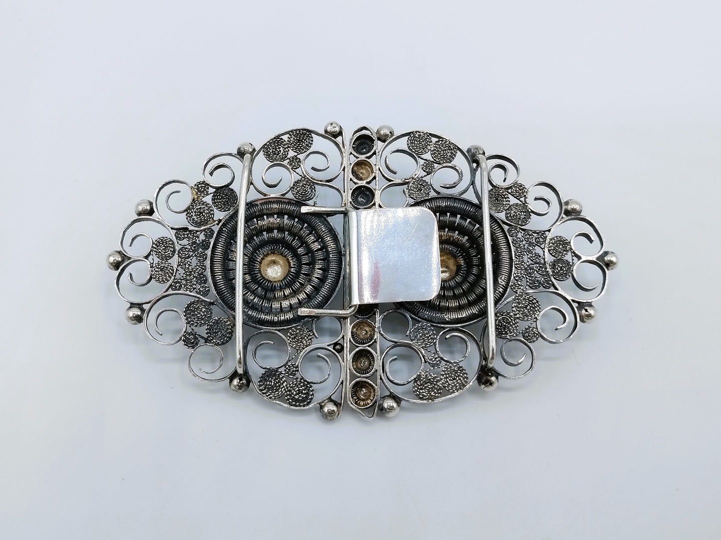 Zeeland silver apron lock, 19th century