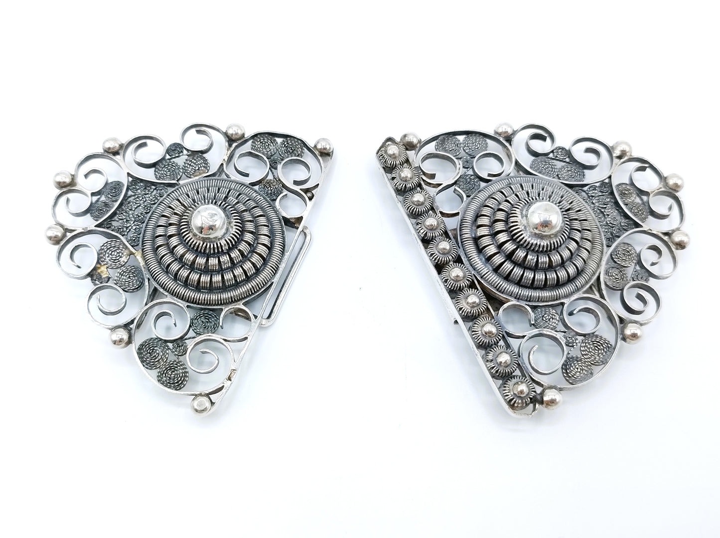Zeeland silver apron lock, 19th century