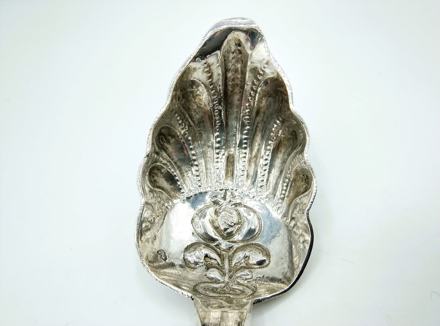 Zilveren roomlepel, Bolsward, ca. 1740