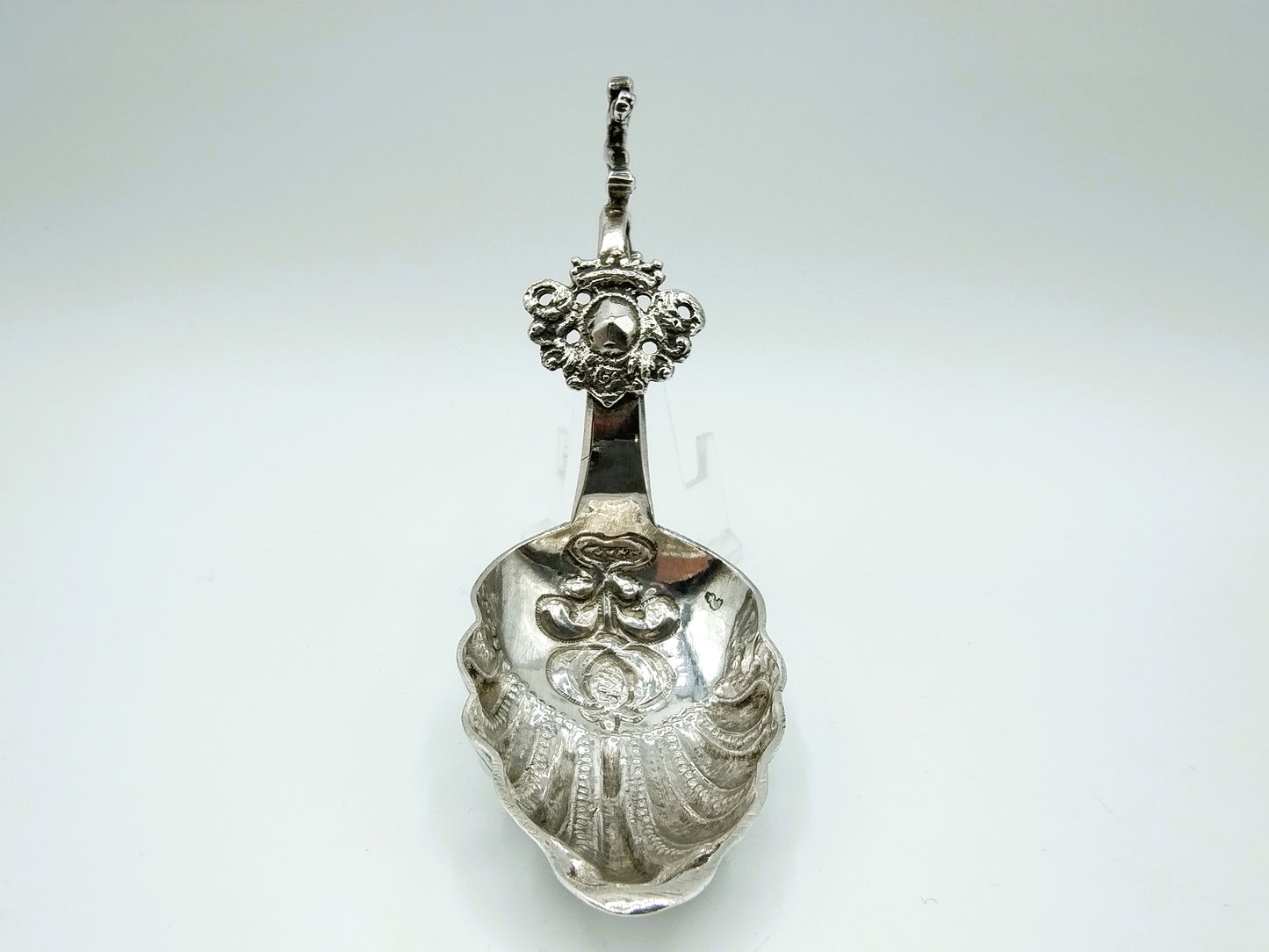 Zilveren roomlepel, Bolsward, ca. 1740