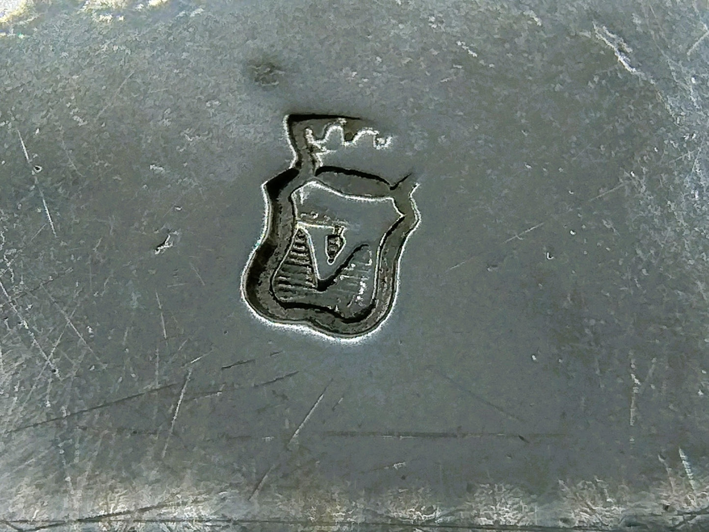 Silver tastevin or porridge bowl, Leeking, Wesel, Germany, 1733