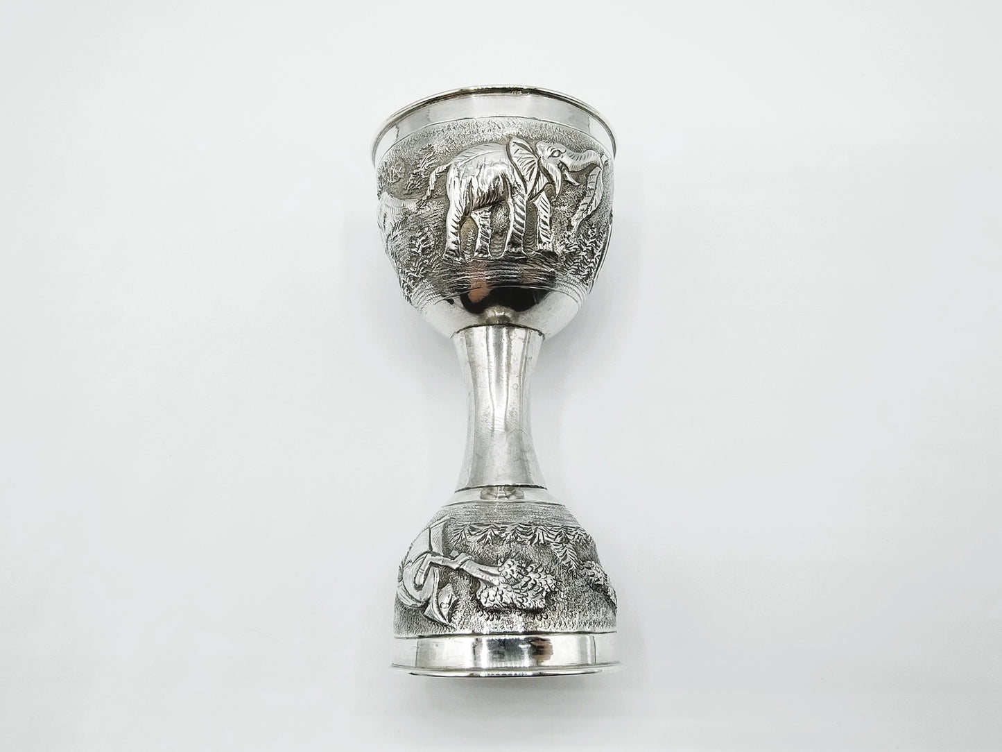 Silbernes Barmaß mit orientalischem Dekor, 925