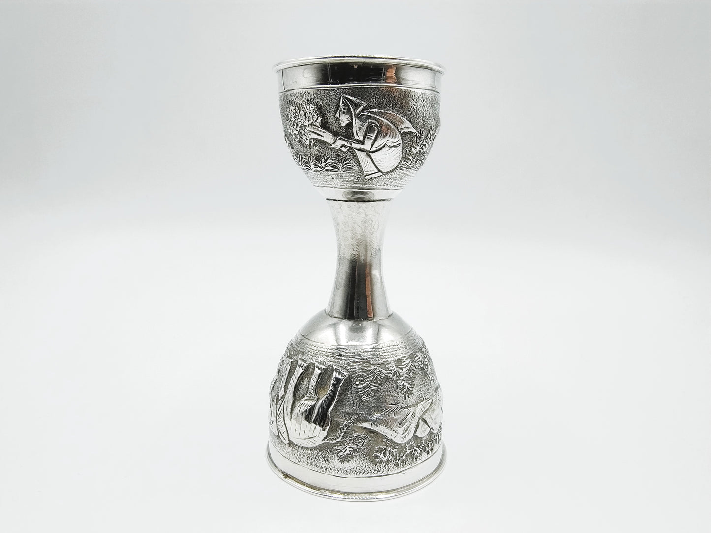 Silbernes Barmaß mit orientalischem Dekor, 925