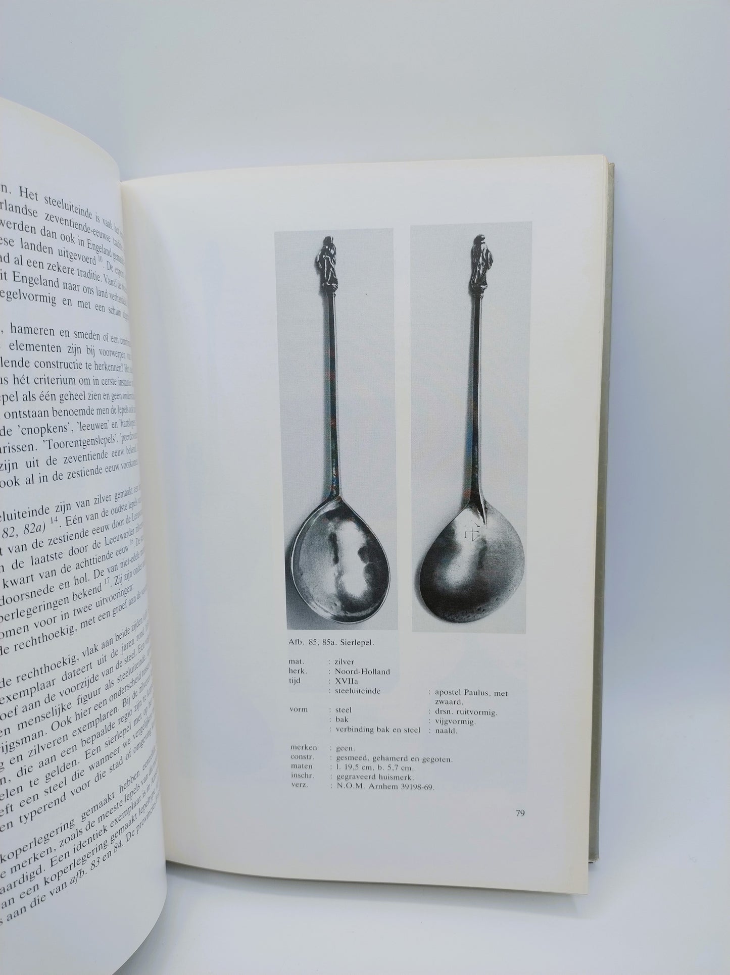 Ess- und Zierlöffel in den Niederlanden bis ca. 1850, 1987