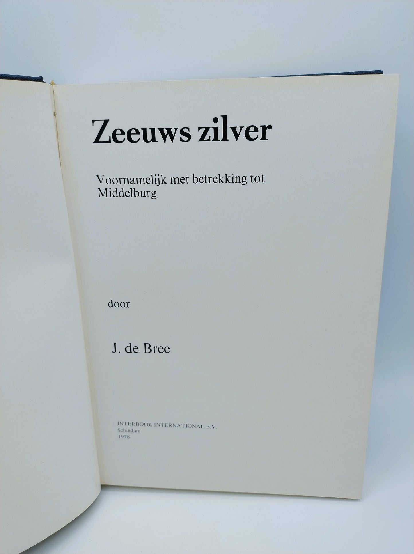 Zeeland Silber, J. de Bree, 1978