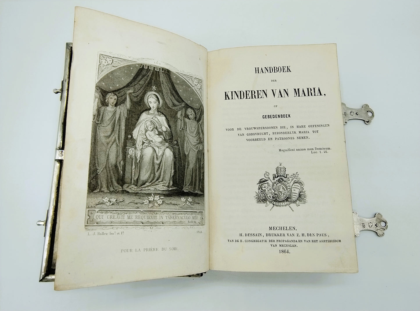 Handbuch der Marienkinder mit silbernen Locken, Ath, Belgien, 1797