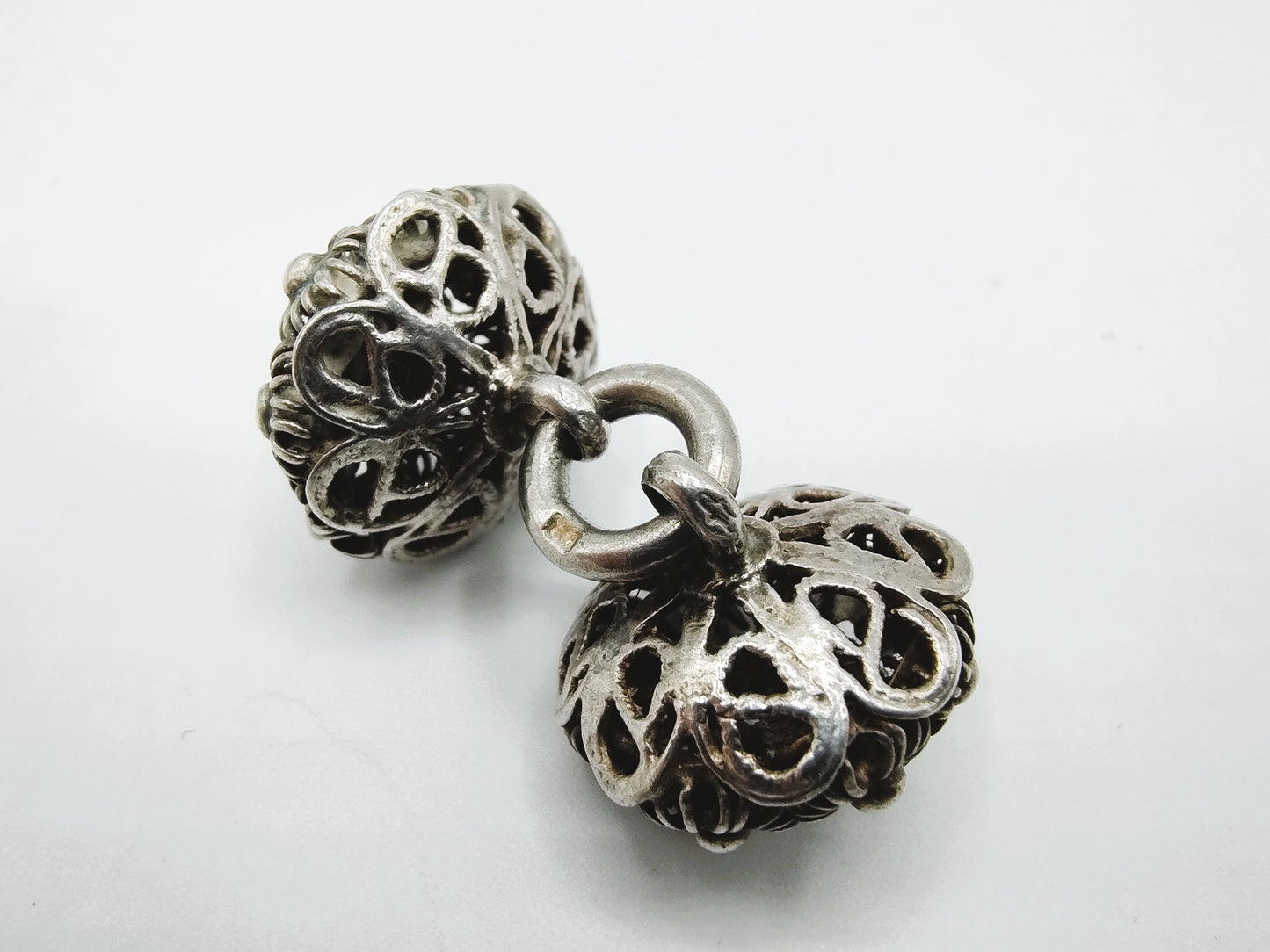 Silver throat buttons, Zeeland, 19th century