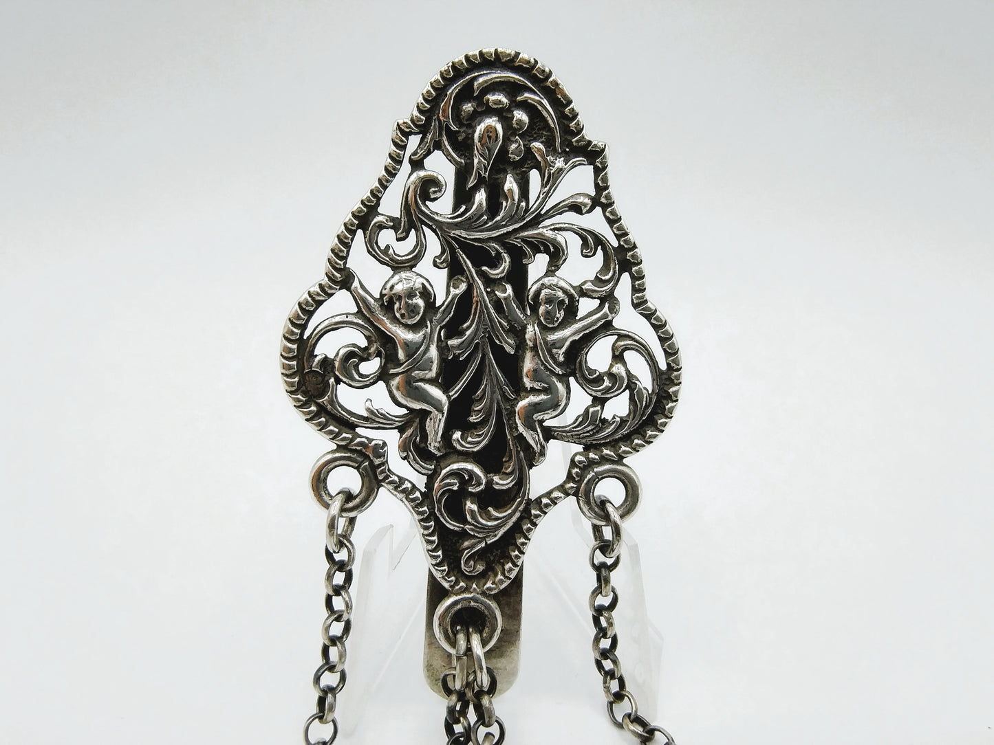 Zilveren Friese Chatelaine, J.H. van der Meulen & Zn, Joure, 1992
