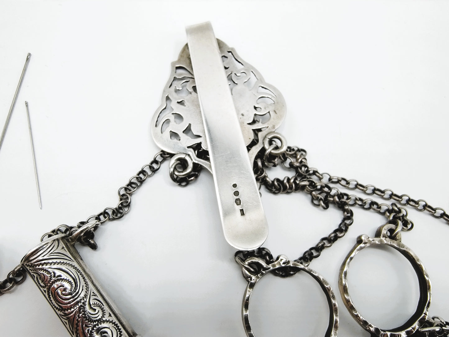 Zilveren Friese Chatelaine, J.H. van der Meulen & Zn, Joure, 1992