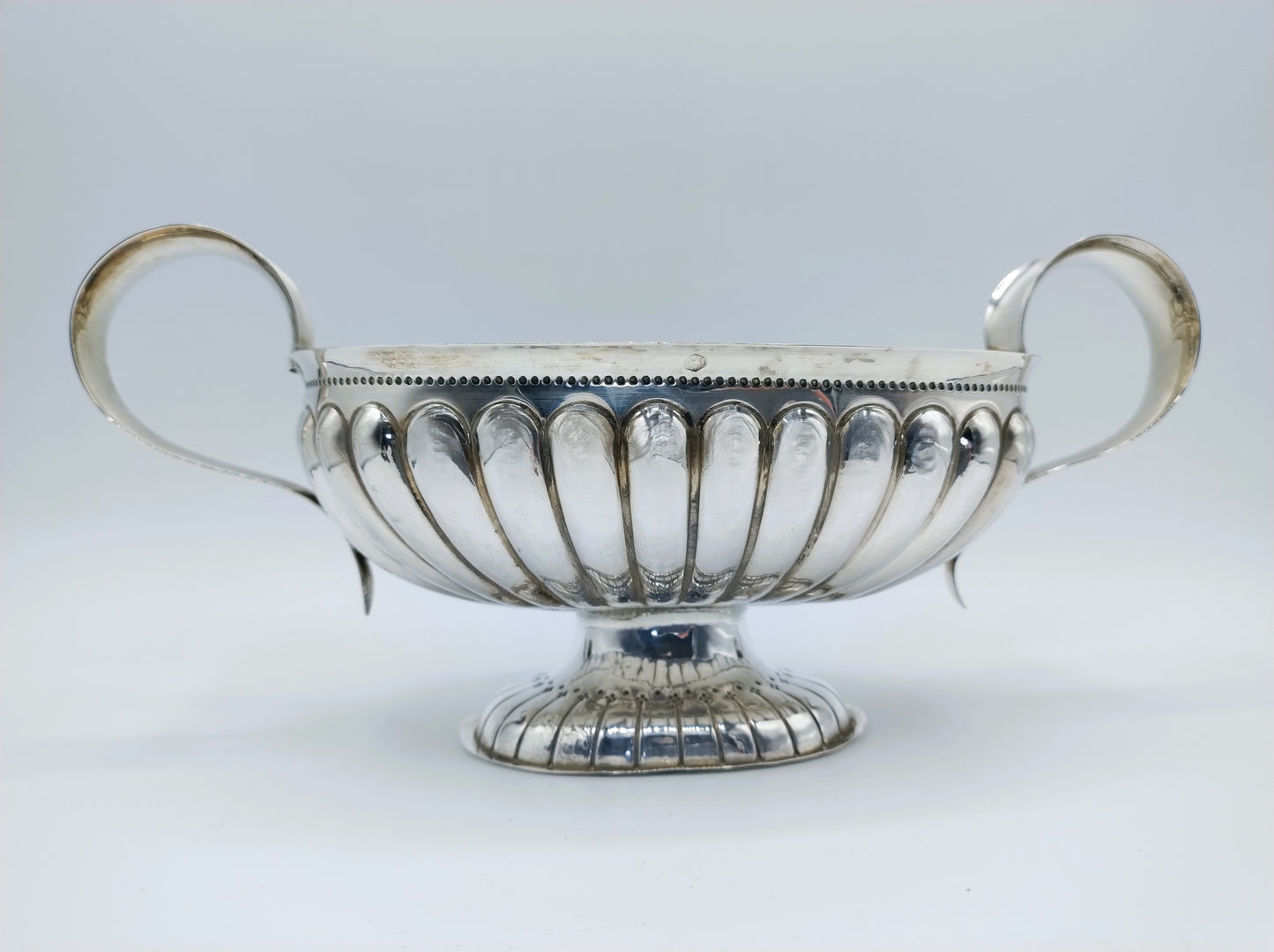 Silberne Brandyschale, AK Sieman, Groningen, 1867
