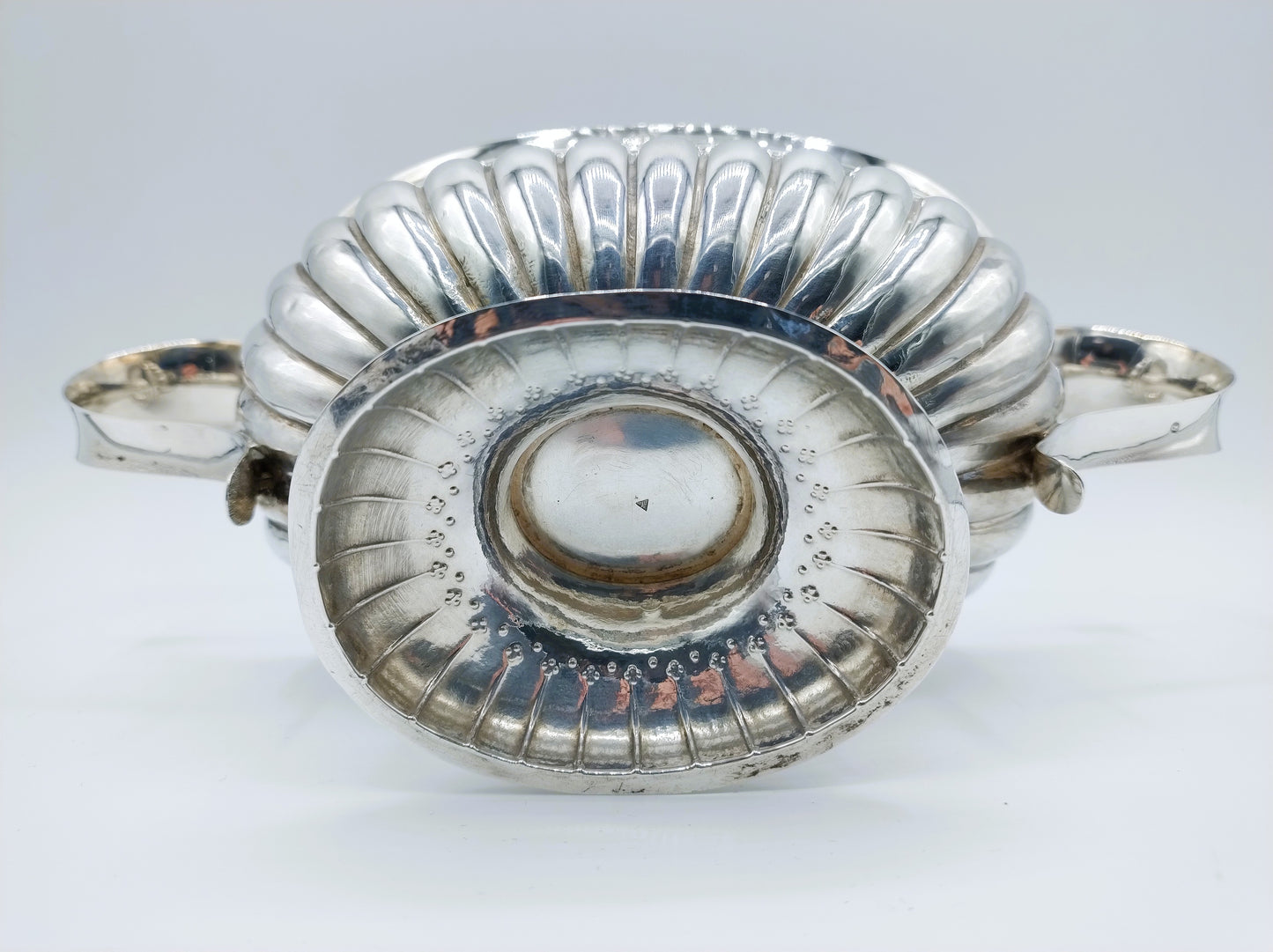 Silberne Brandyschale, AK Sieman, Groningen, 1867