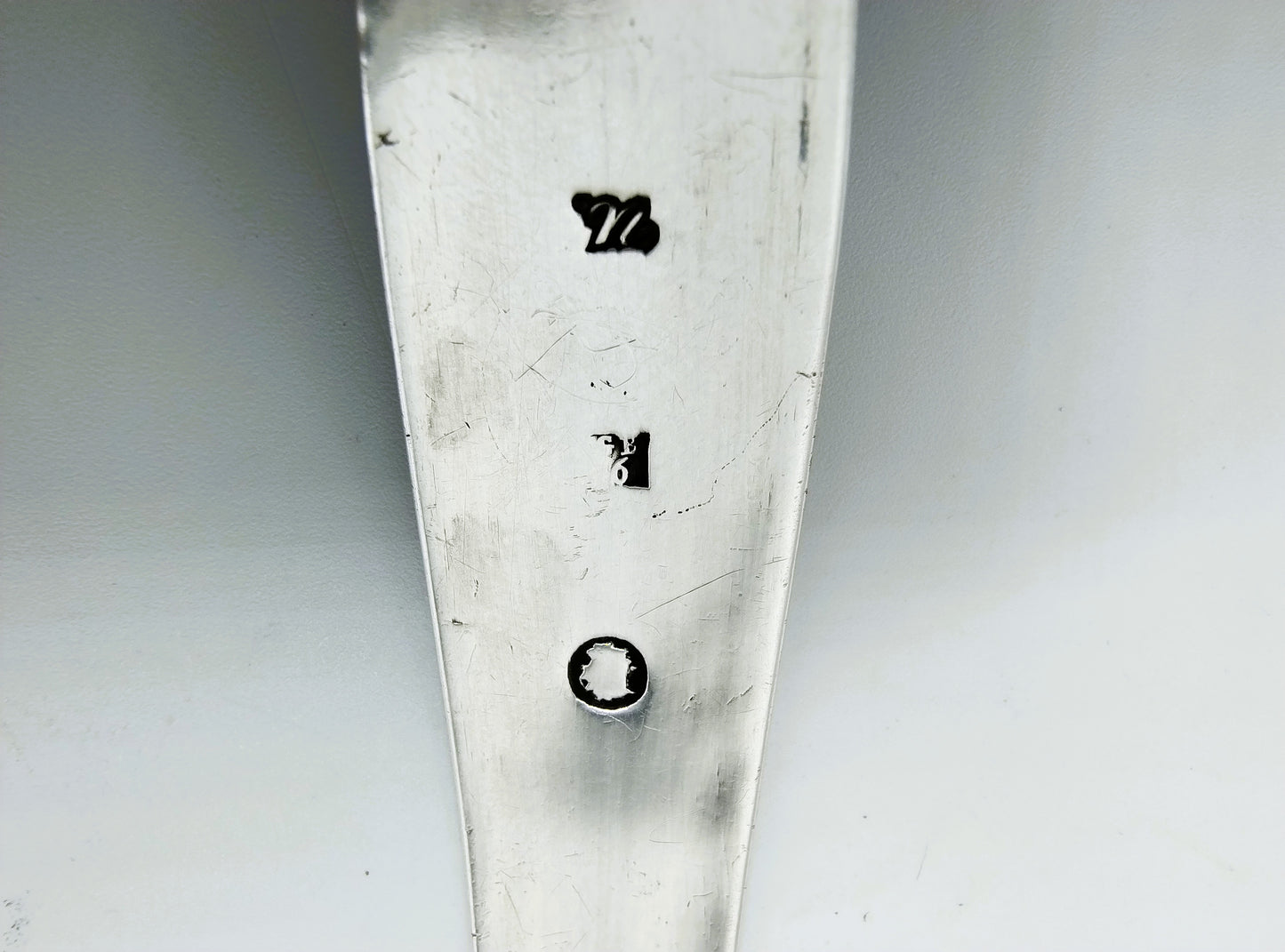 Silver sprinkling spoon, G. Biemans, Rotterdam, 1829