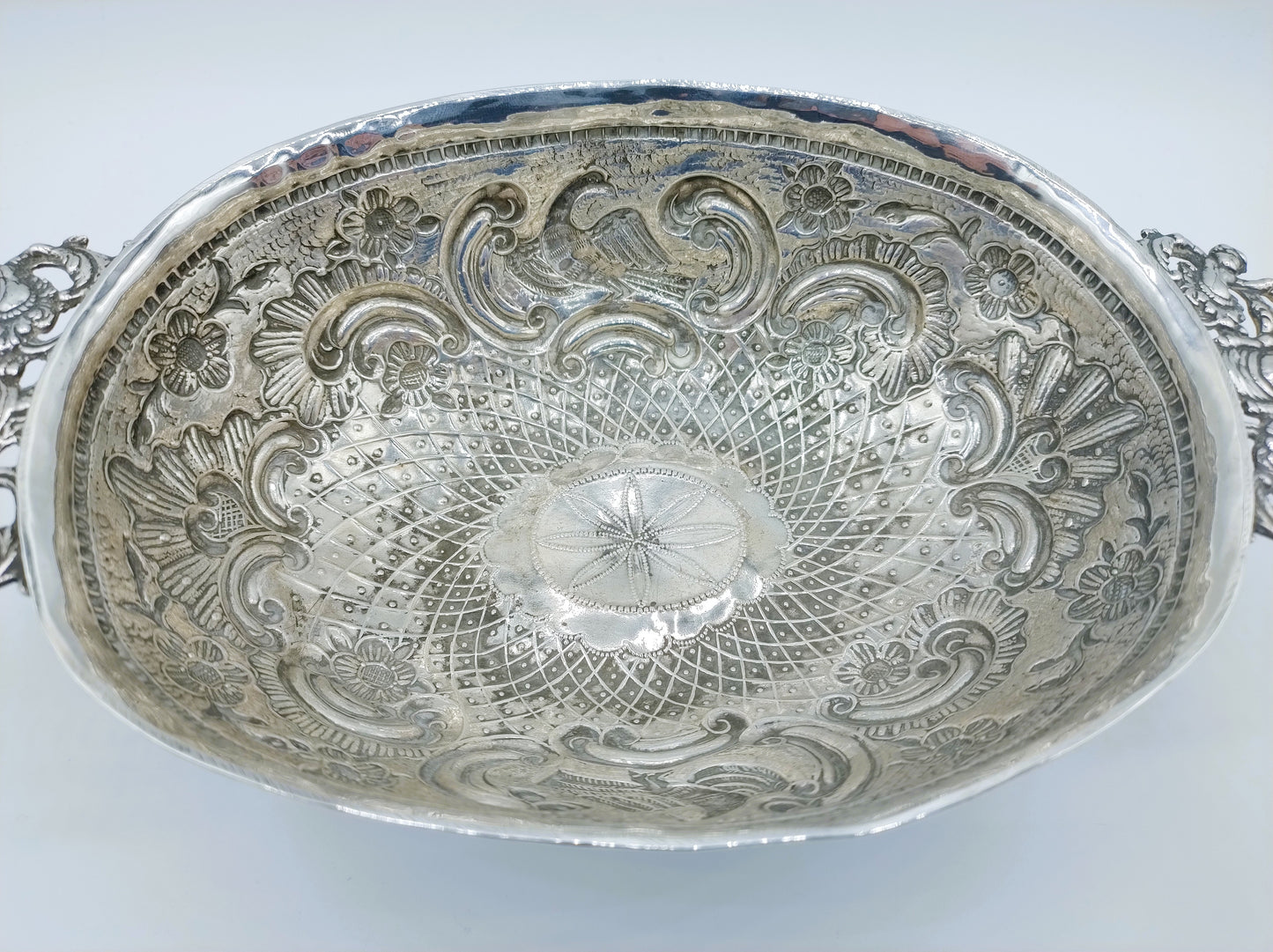 Zilveren brandewijnkom, K. Riddersma, Leeuwarden, 1767