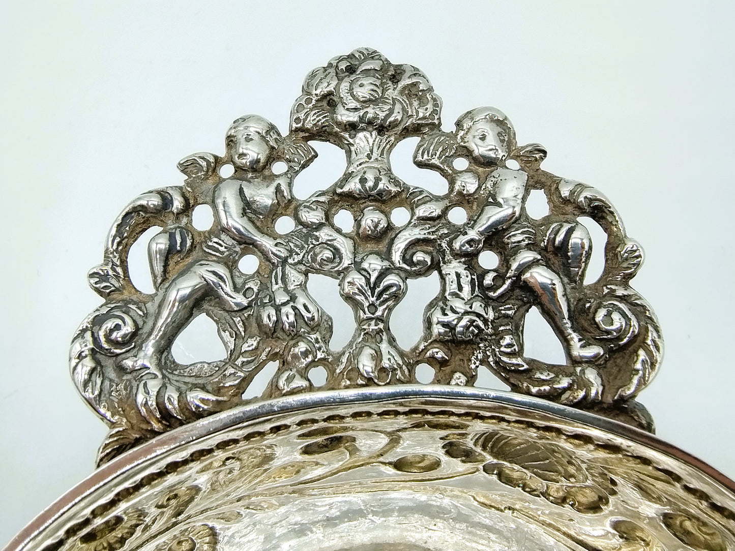 Friesische silberne Schnapsschale, ca. 1780