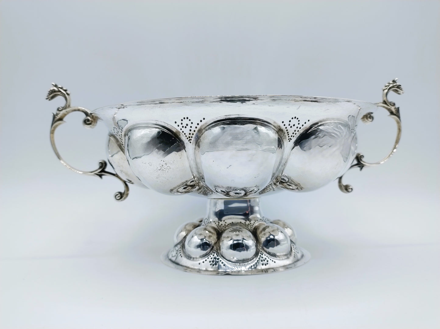 Silberne Schnapsschale, P. Heerens, Schoonhoven, 1978